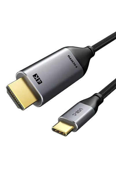Cabletime Καλώδιο USB-C σε HDMI CT-PU31-CMHD3, 4K/30Hz, 1.8μ, μαύρο