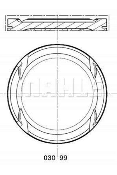 MAHLE Piston 030 99 00