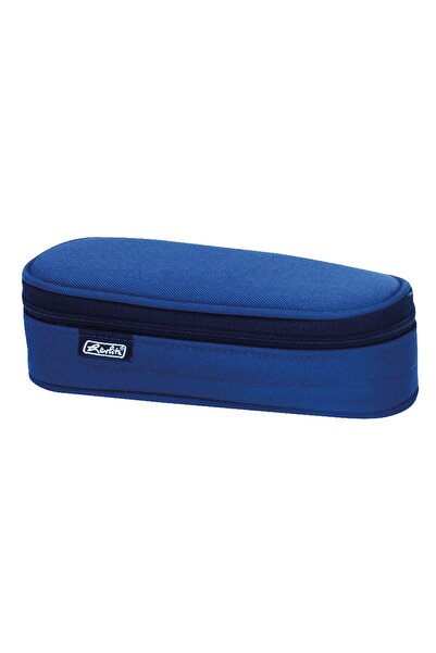 Herlitz Penar tip etui oval, albastru,