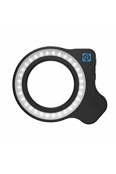 APEXEL Lumină Macro FL26, Lumină pentru lentile, 45 de moduri, CRI 95, USB-C