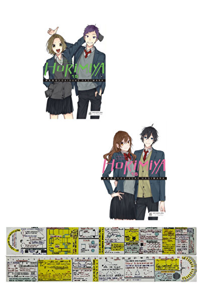 Akıl Çelen Kitaplar Horimiya 15-16. Ciltler Manga Seti (Manga Ayracı ve Özel ...