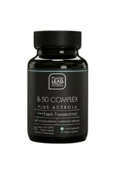 PharmaLEAD B-50 Σύμπλεγμα Πλας Ακερόλα 30 κάψουλες