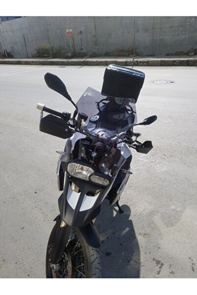 ZEUS MOTOR Bmw F800 F650 Uyumlu Uzun Cam Koyu Füme 45Cm 4Mm Motosiklet Camı