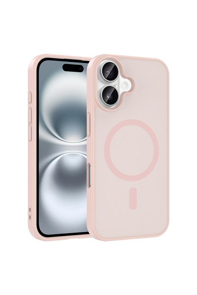 Microsonic Apple iPhone 17 Compatible Case Magsmoke Neo Pink