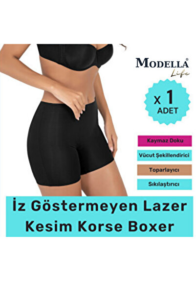 Modella Life 2 Size Slimming High Waist Seamless Boxer Shorts - Firming Shaper