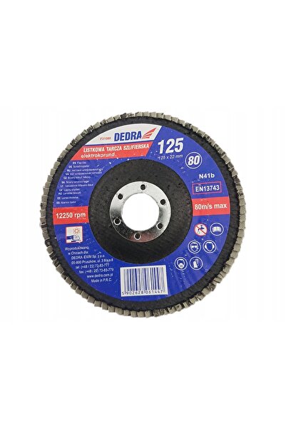 NO BRAND Disc de șlefuit DEDRA F21080 125 mm
