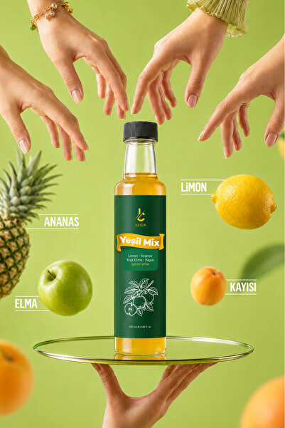İLEİDA Yeşil Mix Sirke 250ml