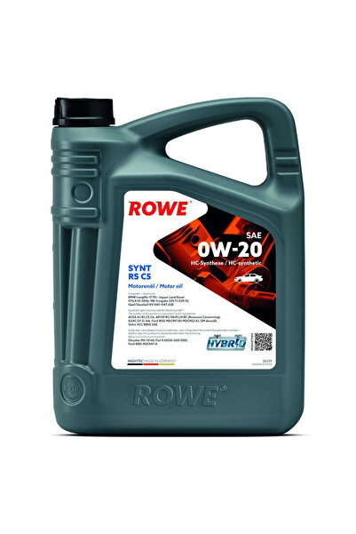 ROWE TOURING MOTOR OIL HIGHTEC SYNT RS C5 SAE 0W20 5L