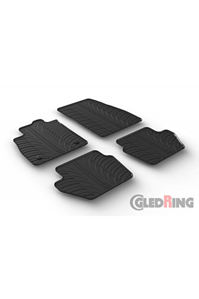 Gledring Ελαστικά πατάκια Ford Fiesta 08.2017-> (5θυρο)