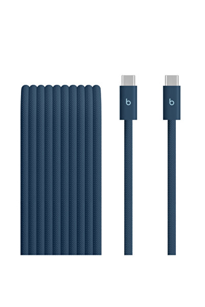 Beats 240W USB-C - USB-C Örgü Kablo (3 m) - Nitro Lacivert