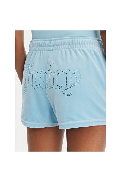 Juicy Couture Șorturi sport de damă JCWHS126305 Albastru