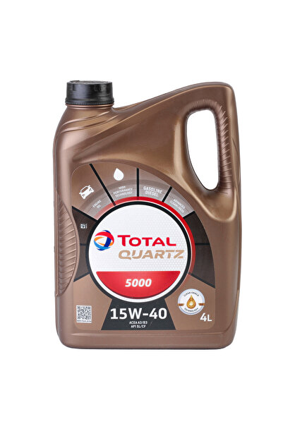 TOTAL Quartz 5000 15W40 engine oil 4L