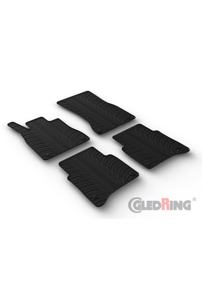 Gledring Σετ 4 ελαστικών πατακιών (άνω-κάτω) αφιερωμένο σε MB S-CLASS V223 09...