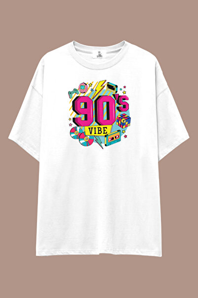 UmbraWear 90's Vibe Series Loose Fit T-Shirt |   Unisex 100% Cotton Black & W...