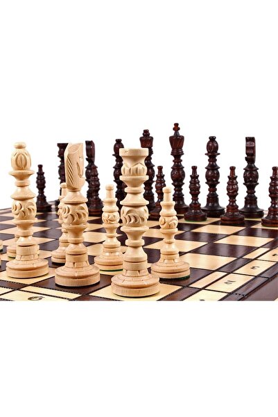 Sunrise Chess & Games GALANT traditional chess Top Bottom Set