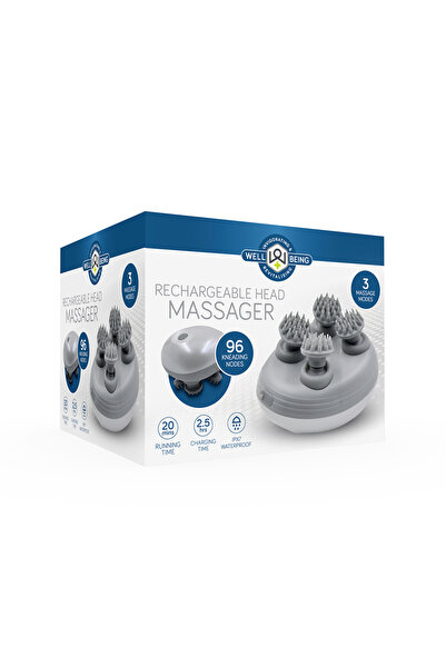 OEM The Source Rechargeable Head Massager Επαναφορτιζόμενη Συσκευή Μασάζ Κεφαλής