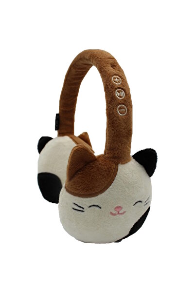 OEM Lazerbuilt Squishmallows Cam the Cat – Λούτρινα Ασύρματα Παιδικά Ακουστικ...