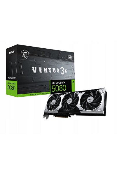 NO BRAND Placă video MSI GeForce RTX 5080 Ventus 3X OC Plus 16GB