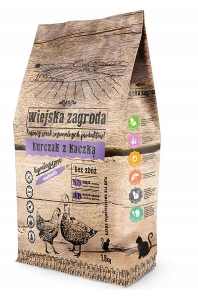NO BRAND Hrana pentru pisici RUSTIC GARD Pui 1,6 kg
