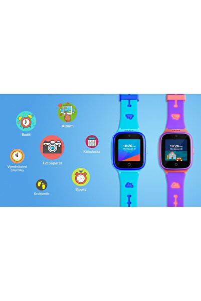 Niceboy Smartwatch pentru copii Patrol Albastru
