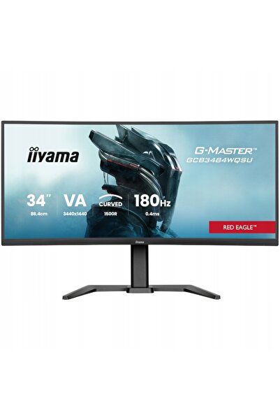 NO BRAND Monitor IIYAMA G-Master GCB3484WQSU-B1 34'' 3440 x 1440 180Hz 0.4 Cu...