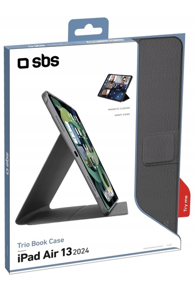 NO BRAND Husă pentru iPad Air 13 SBS Book Case Pro Negru