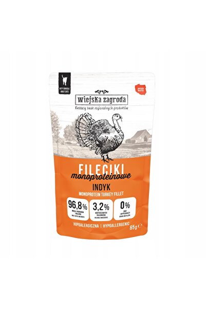 NO BRAND Hrana pentru pisici RURAL GARD Monoproteică Fileciki Peru 85 g