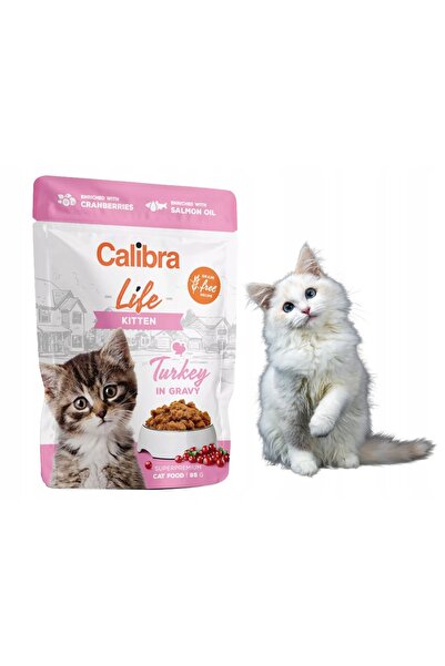 NO BRAND Hrana pentru pisici CALIBRA Life Curcan cu sos 85 g