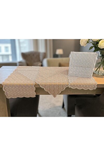 Linea Home ΚΑΡΕ ΣΕΤ 5ΤΜΧ TIDAL ΜΠΕΖ ΔΑΝΤΕΛΑ ΒΟΥΑΛ ΤΕΜΑΧΙΩΝ ΤΡ/ΡΕ 120Χ120 100Χ...