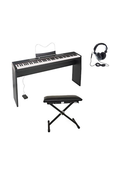 Thomann Pian digital SP-320 cu stativ, scaun și căști