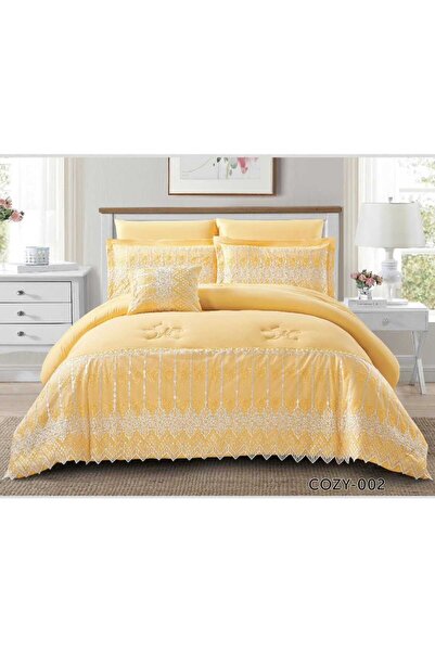 BIET ALMAFROSHAT Abu Kaleb Bridal Dowry Set, 7-Piece Quilt Set with a Bedspread.