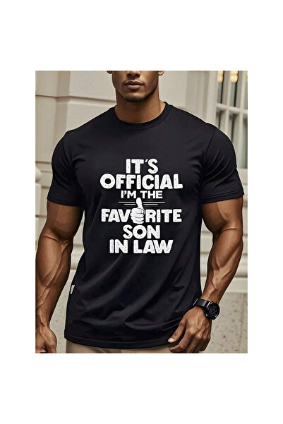 799 Men's Most Popular "Son-In-Law" T-Shirt With Eye-Catching Design, Suitabl...
