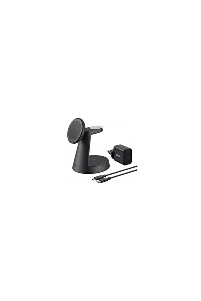 Anker MagGo 3 σε 1 Ασύρματος Φορτιστής 15 W 1.67 A Μαύρο