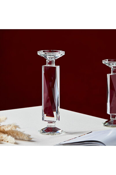Generic Arienne Pillar Candleholder Color: Clear Size Large