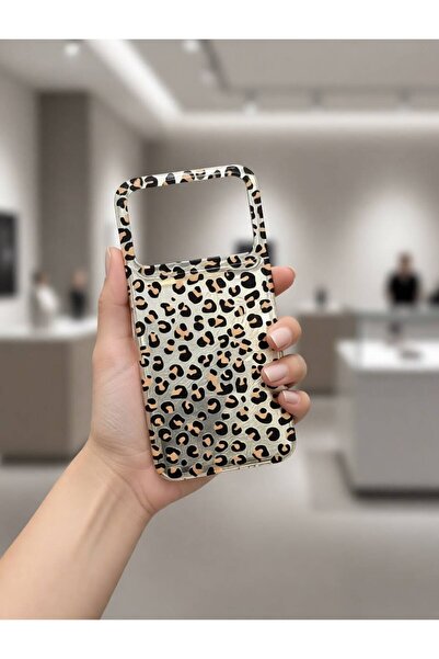 Tecno Spark 50 5G Uyumlu Desenli LOPARD Mep Kapak Telefon Kılıf