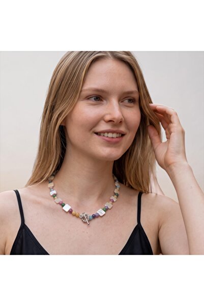 Mimoza Accessories Pastel Beaded Necklace