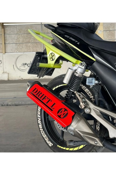 MONDİAL DRİFT L 125 CC ÖZEL ÜRETİM EGSOZ KORUMA KIRMIZI