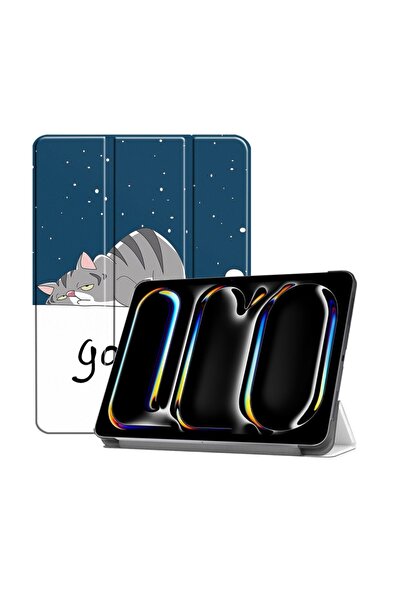 REDz Accessories Θήκη Τεμπέλικης Γάτας, για iPad 10/ iPad 11 (A16) (10.9 "-11...