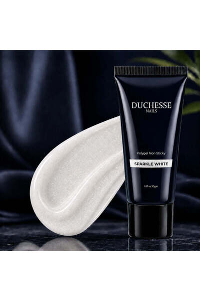 Duchesse Nails POLYGEL PENTRU UNGHII, FĂRĂ HEMA ȘI TPO, NELIPIOS, CULOARE ALB...