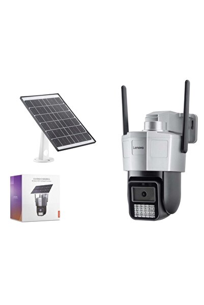 LENOVO X6T-4G 3Mp Aov Smart Tek Kamera 4G Solar Güvenlik Kamerası