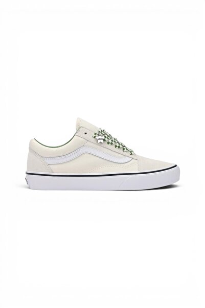 Vans Old Skool Unisex White Sneakers - Vn000D6W