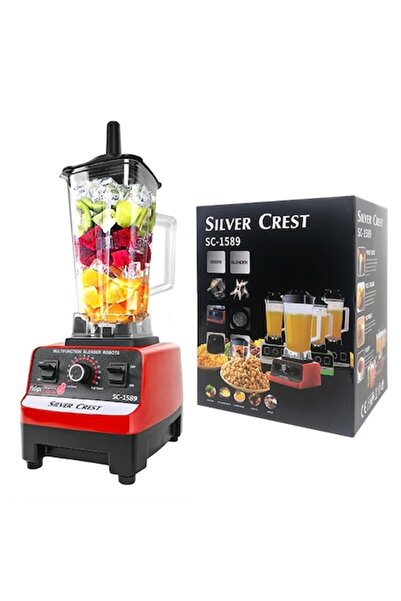 OEM Blender, SILVER CREST, 800W, 2L, Negru/Roșu