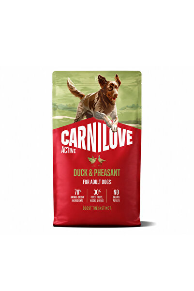 Carnilove طعام جاف للكلاب من أكتيف مصنوع من اللحم والدجاج للكلاب البالغة 4 كجم