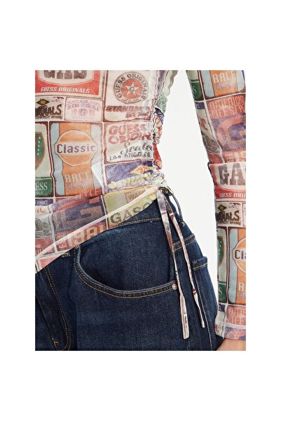 Guess Bluză de damă W5YP43KBBF2 Multicoloră