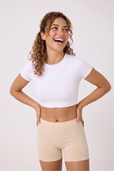 NACAR STORE Women's Solid Color Lycra 95% Cotton Flexible Comfortable Boxer S...