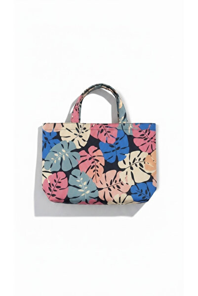 maia Colorful Tropical Patterned Small Handbag