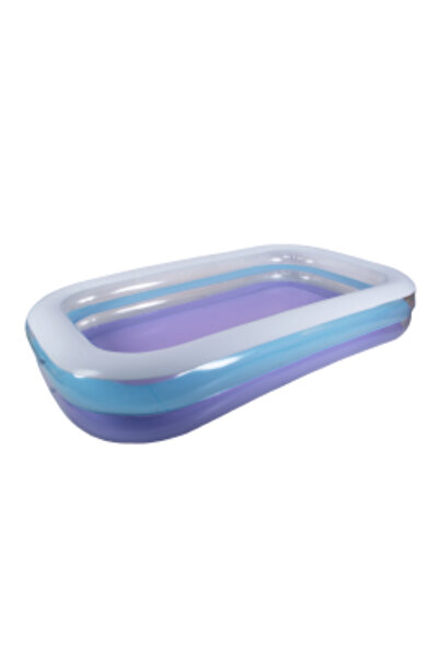 Jilong 260cm Rectangular Inflatable Family Pool, Easy Setup, Purple