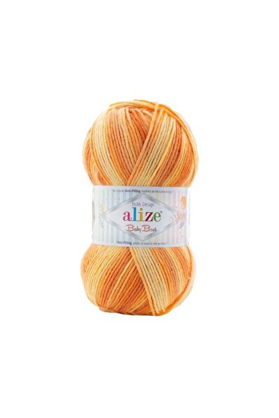 Alize Baby Best Batik 5 Pieces Baby Yarn 10% Bamboo Anti-Pilling 7686