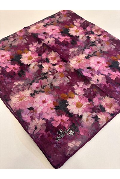 KB Bursa İpek Hand-Stitched Cotton Soft Scarf