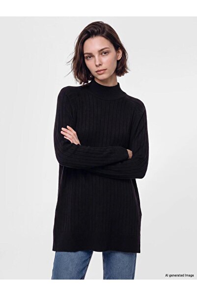 LC Waikiki Half Turtleneck Women's Knitwear Tunic (W6)